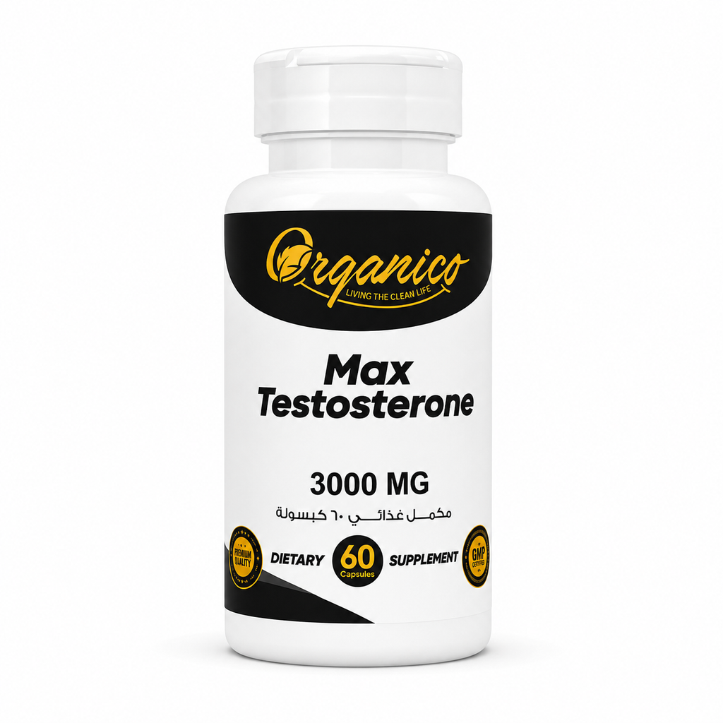 Max Testosterone for Men | Advanced Herbal Formula with Tongkat Ali, Maca, Tribulus & Zinc | 60 Capsules